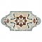 Corinto Provenzal Colors Mixed 6-3/8" x 12-7/8" Porcelain Tile - Sold Per Case of 20 - 9.43 Square Feet