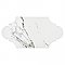 Timeless Calacatta Provenzal 6-1/4" x 12-3/4" Porcelain Tile - Per Case of 20 Pieces - 8.80 Sq. Ft.
