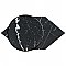 Timeless Kayak Marquina Black 6.5" x 12.5" Porcelain Floor & Wall Tile - 20 Tiles Per Case - 8.4 Sq. Ft.