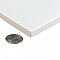 TexTile -  Basic Kayak White 6-1/2" x 12-1/2" Porcelain Floor & Wall Tile - 20 Tiles Per Case - 8.4 Sq. Ft.