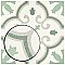 Monteca Green 9-3/4" x 9-3/4" Porcelain Floor & Wall Tile - 16 Tiles Per Case - 10.88 Sq. Ft.