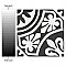 Majestic Tiena Black 9-3/4 "x 9-3/4" Porcelain Tile - Per Piece - .68 Sq. Ft.