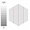 Porto Savona Hex Rose 8-5/8" x 9-7/8" Porcelain Floor & Wall Tile - 25 Tiles Per Case - 11.5 Sq. Ft.