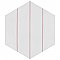 Porto Savona Hex Rose 8-5/8" x 9-7/8" Porcelain Floor & Wall Tile - 25 Tiles Per Case - 11.5 Sq. Ft.
