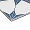 Stella Azul Blue and White 9-3/4" x 9-3/4" Ceramic Tile - Sold Per Case of 16 - 11.11 Square Feet Per Case