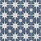 Stella Day Blue and White 9-3/4" x 9-3/4" Ceramic Tile - Sold Per Case of 16 - 11.11 Square Feet Per Case