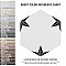 Stella Hex Nero 8-5/8"x 9-7/4" Ceramic Tile - Per Case of 25 Pieces - 11.50 Sq. Ft.