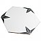 Stella Hex Nero 8-5/8"x 9-7/4" Ceramic Tile - Per Case of 25 Pieces - 11.50 Sq. Ft.