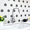 Stella Hex Nero 8-5/8"x 9-7/4" Ceramic Tile - Per Case of 25 Pieces - 11.50 Sq. Ft.