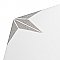 Stella Hex Silver 8-5/8"x 9-7/4" Ceramic Tile - Per Case of 25 Pieces - 11.50 Sq. Ft.