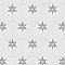 Stella Hex Silver 8-5/8"x 9-7/4" Ceramic Tile - Per Case of 25 Pieces - 11.50 Sq. Ft.