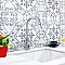 Atlantic Azul 17-5/8" x 17-5/8" Ceramic Floor & Wall Tile - 7 Tiles Per Case - 15.33 Sq. Ft.
