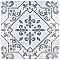 Atlantic Azul 17-5/8" x 17-5/8" Ceramic Floor & Wall Tile - 7 Tiles Per Case - 15.33 Sq. Ft.
