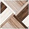 Austina Natural 17-3/4" x 17-3/4" Ceramic Floor & Wall Tile - 11 Tiles Per Case - 24.42 Sq. Ft.