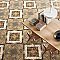 Touba 17-5/8" x 17-5/8" Ceramic Floor and Wall Tile - 8 Tiles Per Case - 17.52 Square Feet