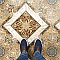 Touba 17-5/8" x 17-5/8" Ceramic Floor and Wall Tile - 8 Tiles Per Case - 17.52 Square Feet