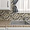 Rustica Brick Highlands 10-3/4" x 12-3/4" Porcelain Mosaic Tile -  Porcelain Mosaic Tile - Brown & Cream- Per Sheet - .95 Square Feet