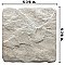 Country Beige 5-7/8" x 5-7/8" Porcelain Floor/Wall Tile - 36 Per Case - 9.36 Sq. Ft. Per Case