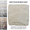 Country Bone 5-7/8" x 5-7/8" Porcelain Floor/Wall Tile - 36 Per Case - 9.36 Sq. Ft. Per Case