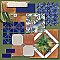 Sentier des Ocres Coin 7-7/8"x7-7/8" Porc Floor/Wall Tile - 16 Per Case - 7.2 Sq. Ft. Per Case
