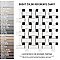 Metro Dog Bone Basket Weave Matte White/Gl Black Dot 10" x 10" Porcelain Mosaic Tile - Sold Per Case of 10 - 7.1 Sq. Ft.