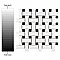 Metro Dog Bone Basket Weave Matte White/Gl Black Dot 10" x 10" Porcelain Mosaic Tile - Sold Per Case of 10 - 7.1 Sq. Ft.