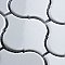 Metro Lantern Glossy White 9-1/2" x 10-3/4" Porcelain  Mosaic Tile - Sold Per Case of 10 - 7.26  Square Feet