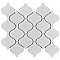 Metro Lantern Matte White Porcelain Mosaic Tile - Per Case of 10 Sheets - 7.27 Square Feet Per Case