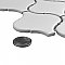 Metro Lantern Matte White Porcelain Mosaic Tile - Per Case of 10 Sheets - 7.27 Square Feet Per Case