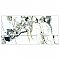Touche Jade 11-3/4" x 23-1/2" Porcelain Floor and Wall Tile - 6 Tiles Per Case - 11.58 Square Feet
