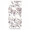 Touche Rubis 23-1/2" x 47-1/8" Porcelain Floor and Wall Tile - 2 Tiles Per Case - 15.44 Square Feet