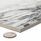 Touche Pleated Deco Zebre 23-1/2" x 47-1/8" Porcelain Floor and Wall Tile - 2 Tiles Per Case - 15.44 Square Feet