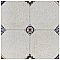 Manises Decor Blanco 13-1/8" x 13-1/8" Ceramic Floor & Wall Tile - 9 Tiles Per Case - 10.98 Sq. Ft.