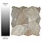 Canet Gris 17" x 17" Porcelain Floor & Wall Tile - Sold Per Case of 6 - 12.24 Sq. Ft.