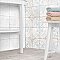 Barcelona White 5-3/4" x 5-3/4" Porcelain Tile - Sold Per Case of 44 - 10.77 Square Feet