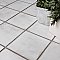 Barcelona White 5-3/4" x 5-3/4" Porcelain Tile - Sold Per Case of 44 - 10.77 Square Feet