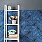 Renaissance Indigo 8" x 8" Porcelain Floor & Wall Tile - 14 Tiles Per Case - 6.3 Sq. Ft.