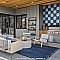 Renaissance Indigo 8" x 8" Porcelain Floor & Wall Tile - 14 Tiles Per Case - 6.3 Sq. Ft.