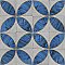Renaissance Indigo Deco Mandorla 8" x 8" Porcelain Floor & Wall Tile - 14 Tiles Per Case - 6.3 Sq. Ft.