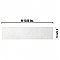 Heritage Snow 2-3/8" x  9-5/8" Porcelain Floor & Wall Tile - 34 Tiles Per Case - 5.78 Sq. Ft.