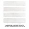 Heritage Snow 2-3/8" x  9-5/8" Porcelain Floor & Wall Tile - 34 Tiles Per Case - 5.78 Sq. Ft.