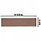 Heritage Wine 2-3/8" x  9-5/8" Porcelain Floor & Wall Tile - 34 Tiles Per Case - 5.78 Sq. Ft.