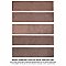 Heritage Wine 2-3/8" x  9-5/8" Porcelain Floor & Wall Tile - 34 Tiles Per Case - 5.78 Sq. Ft.