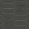 Kite Black 3-7/8" x 11-3/4" Porcelain Floor & Wall Tile - 40 Tiles Per Case - 11.2 Sq. Ft.