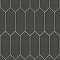 Kite Black 3-7/8" x 11-3/4" Porcelain Floor & Wall Tile - 40 Tiles Per Case - 11.2 Sq. Ft.