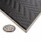 Rhombus Black 5-1/2" x 9-1/2" Porcelain Floor & Wall Tile - 60 Tiles Per Case - 11.4 Sq. Ft.