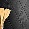 Rhombus Black 5-1/2" x 9-1/2" Porcelain Floor & Wall Tile - 60 Tiles Per Case - 11.4 Sq. Ft.