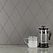 Rhombus Smooth Dark Grey 5-1/2" x 9-1/2" Porcelain Floor & Wall Tile - 60 Tiles Per Case - 11.4 Sq. Ft.