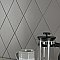 Rhombus Smooth Dark Grey 5-1/2" x 9-1/2" Porcelain Floor & Wall Tile - 60 Tiles Per Case - 11.4 Sq. Ft.