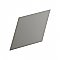 Rhombus Smooth Dark Grey 5-1/2" x 9-1/2" Porcelain Floor & Wall Tile - 60 Tiles Per Case - 11.4 Sq. Ft.